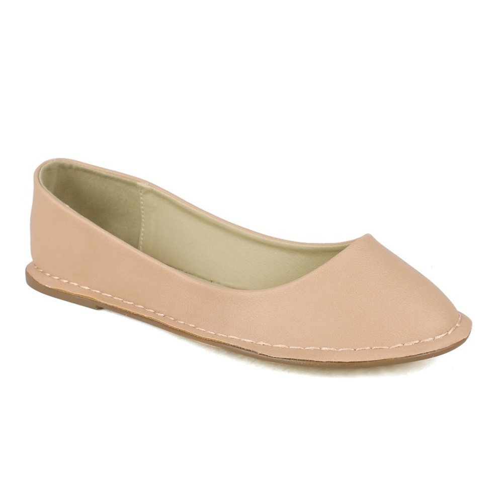 Savarin-01 Round-toe casual flats